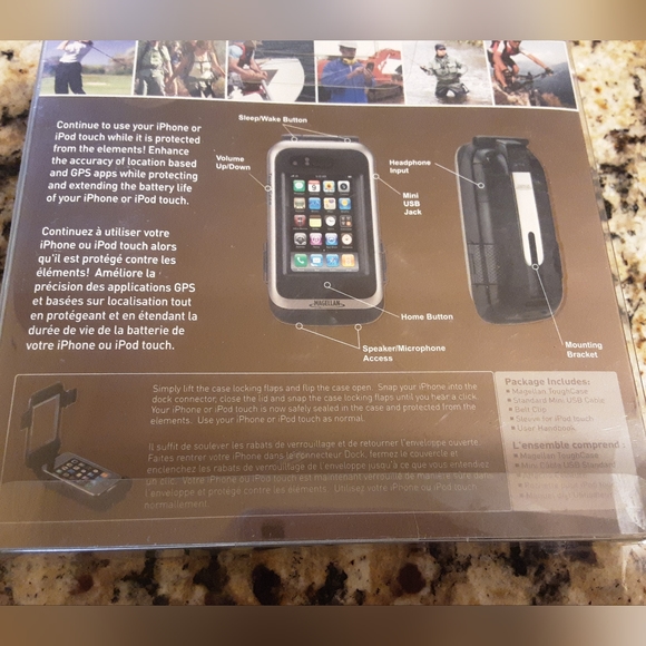 MAGELLAN TOUGH CASE, NEW IN BOX, WITHOUT TAGS FOR iPOD & iPHONE; - Picture 8 of 14